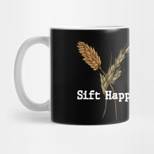 Sift Happens Vertical Combined White Mug